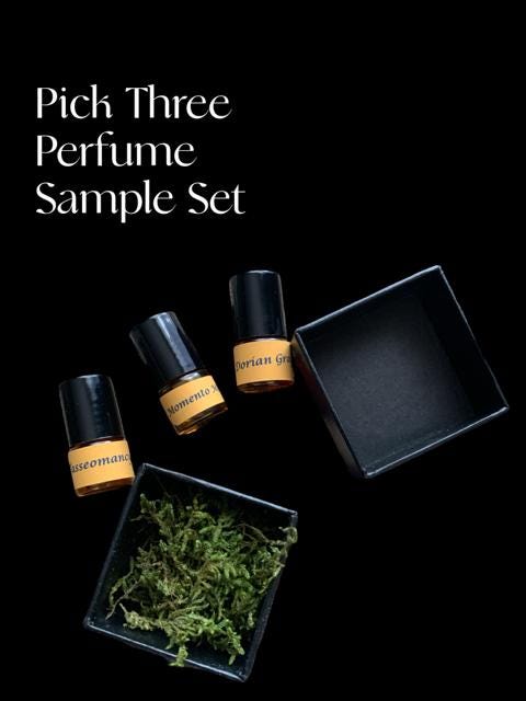 Perfume Sample Set, You Choose 3